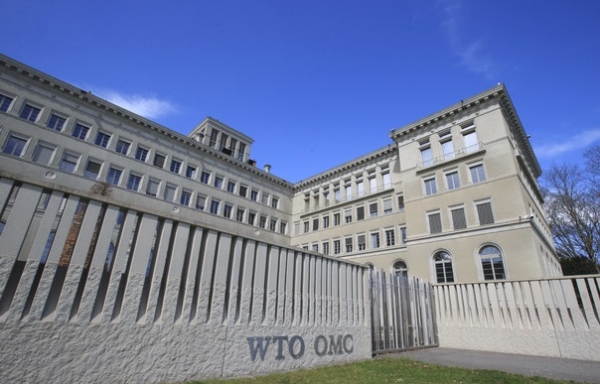 스위스 제네바에 위치한 세계무역기구(WTO) 본부의 모습(사진=뉴시스)