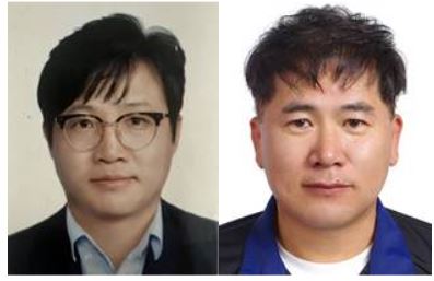 (왼쪽부터) 김정호 전략부문 개발기획팀장, 이상훈 경영지원실 회계1팀장