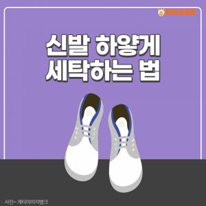 [생활꿀팁] 흰 신발에 묻은 때, 베이킹 소다와 칫솔로 해결할 수 있다? - 데일리팝